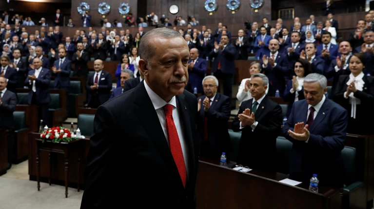 Ο Ερντογάν ορκίζεται πρόεδρος παρουσία 22 αρχηγών κρατών