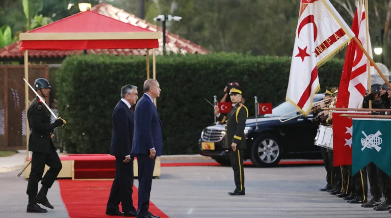 O Ερντογάν έσπασε την παράδοση 37 ετών: Στα κατεχόμενα από το Αζερμπαϊτζάν