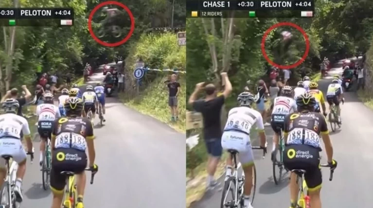 Εντυπωσιακό άλμα με BMX πάνω από ποδηλάτες!