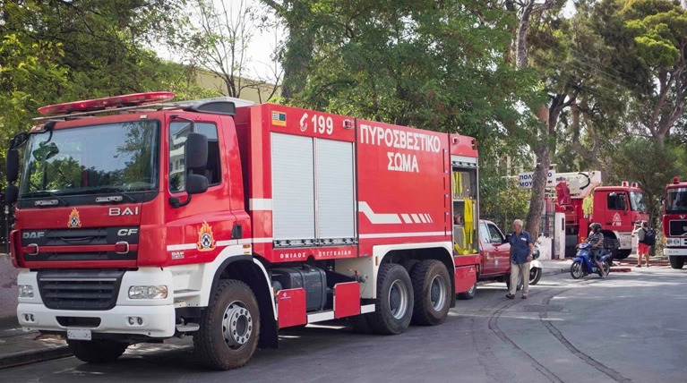 Πυρκαγιά στην Καλλιτεχνούπολη Αττικής