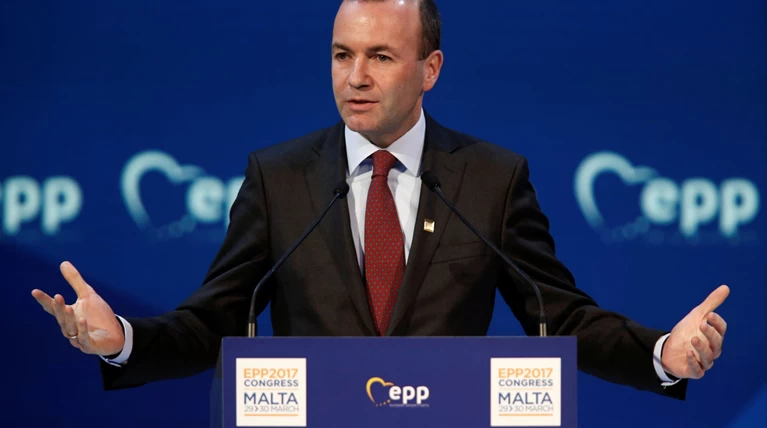 Βέμπερ: Τέλος στην ένταξη της Τουρκίας, αν εκλεγώ πρόεδρος