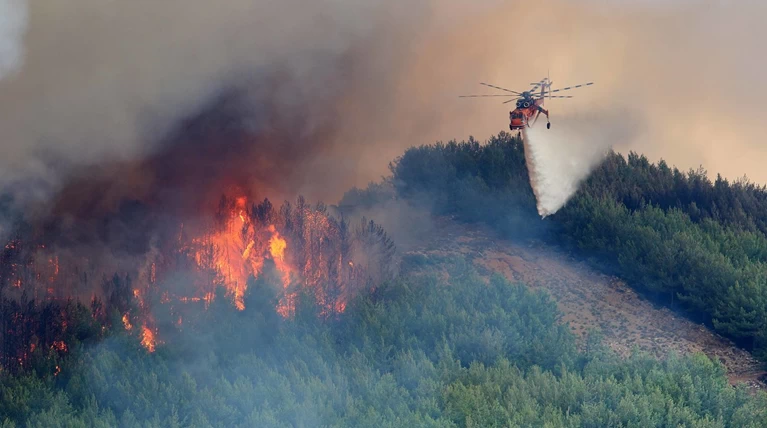 Φωτιές σε Αχαΐα, Ηλεία και Αιτωλοακαρνανία