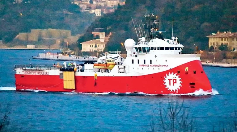 Η Τουρκία στέλνει το Barbaros στην ελληνική υφαλοκρηπίδα