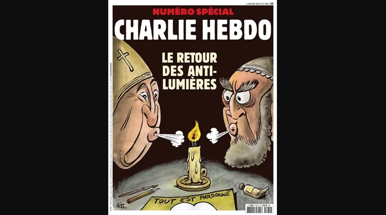 Charlie Hebdo: Τέσσερα χρόνια μετά, «όλα συγχωρούνται»