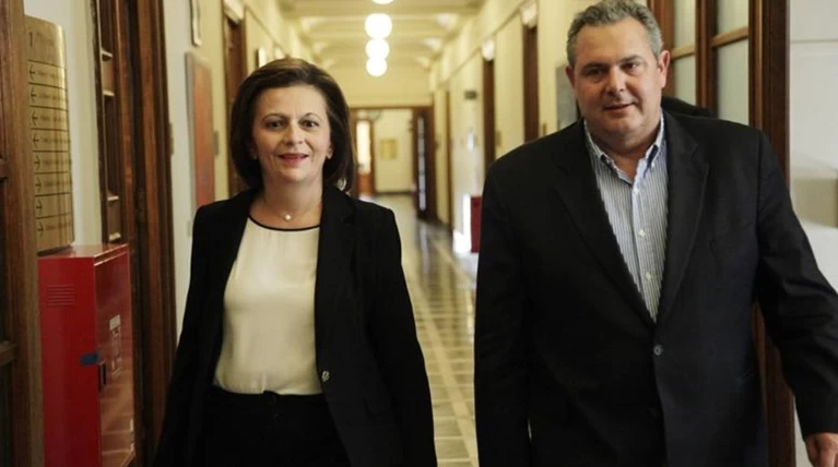 Χρυσοβελώνη για Καμμένο: Δεν είμαι βαλίτσα για να με αποσύρει
