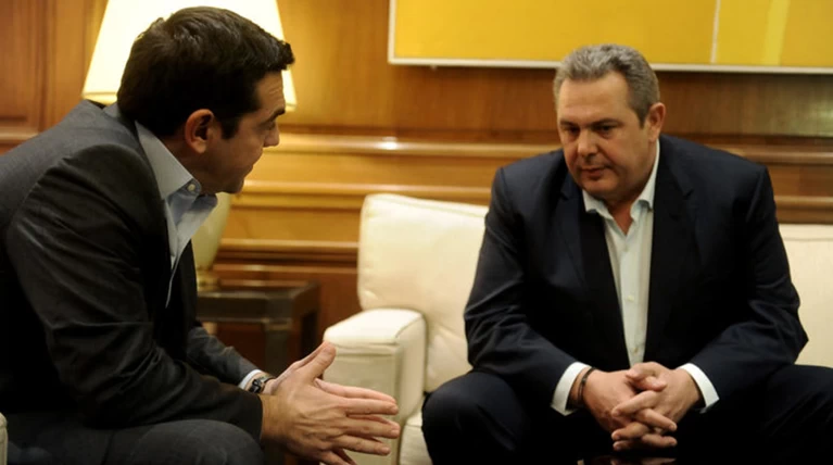 Πηγές ΑΝΕΛ: Δευτέρα μεσημέρι η συνάντηση Τσίπρα - Καμμένου