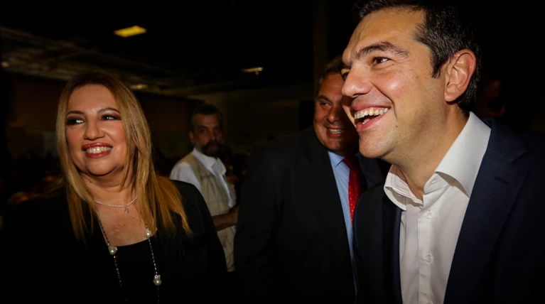 Το απρόσμενο «τετ-α-τετ» Τσίπρα-Γεννηματά