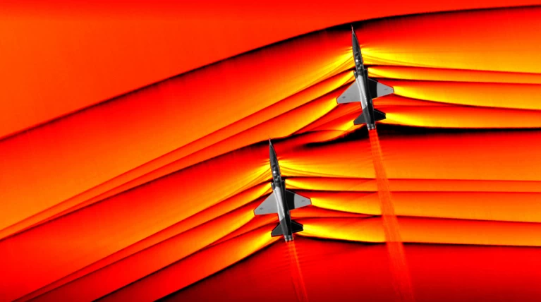 NASA: Θεαματικές εικόνες αεροσκαφών που «σπάνε» το φράγμα του ήχου