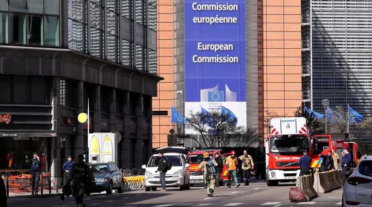 Aπειλή για βόμβα στις Βρυξέλλες κοντά στην Κομισιόν