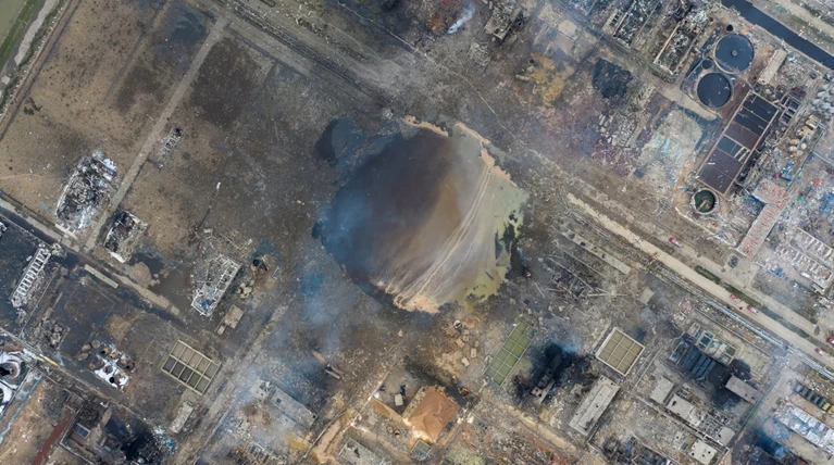 Κίνα: Τεράστια έκρηξη σε χημικό εργοστάσιο - 64 οι νεκροί