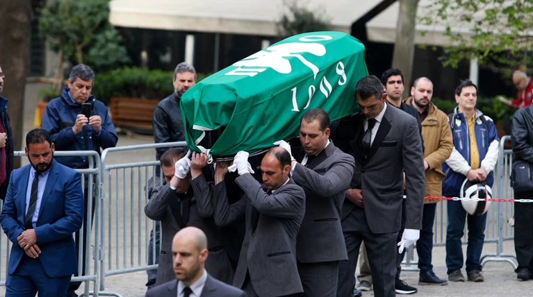 Το τελευταίο αντίο στον Θανάση Γιαννακόπουλο