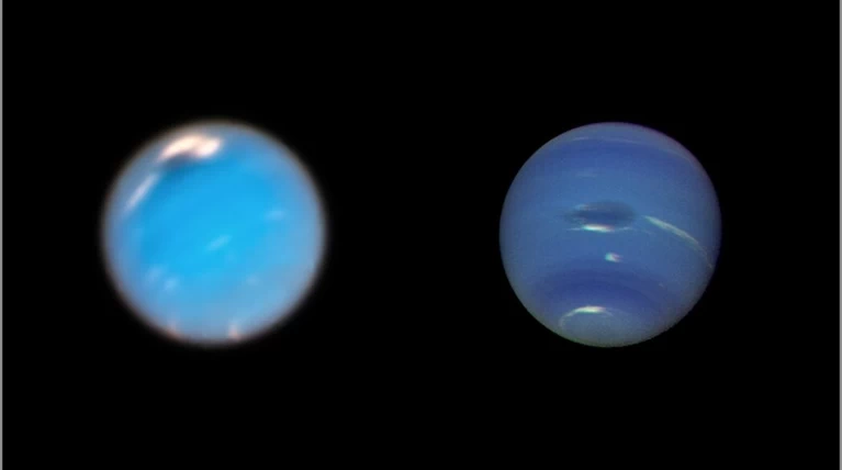 Tι είδε το τηλεσκόπιο Hubble στον Ποσειδώνα