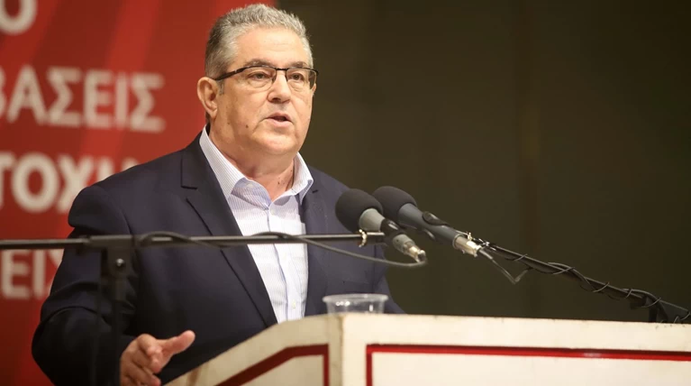 Στον Έβρο ο Κουτσούμπας, επίσκεψη στο εργοτάξιο αγωγού TAP