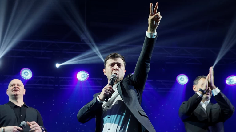 Βολοντίμιρ Ζελένσκι: Ενας κωμικός φαβορί για την προεδρία στην Ουκρανία