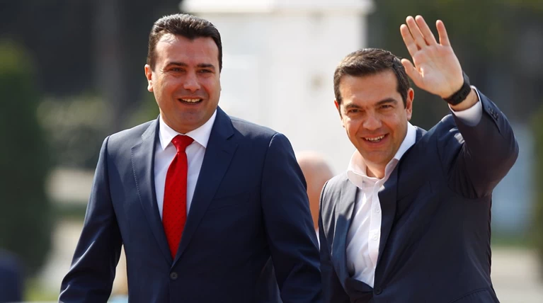 Διεθνή ΜΜΕ: "Ιστορική η επίσκεψη Τσίπρα στη Βόρεια Μακεδονία"