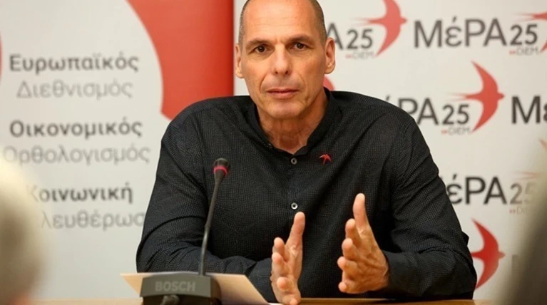 Βαρουφάκης: Πρώτη η ΝΔ, ψήφος σε ΜέΡΑ 25 ή ΚΚΕ