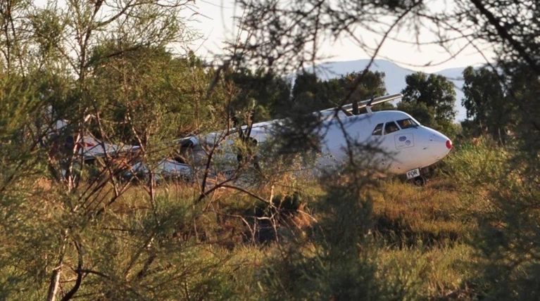 Νάξος: Ατύχημα με αεροσκάφος-Σώοι και οι 40 επιβάτες