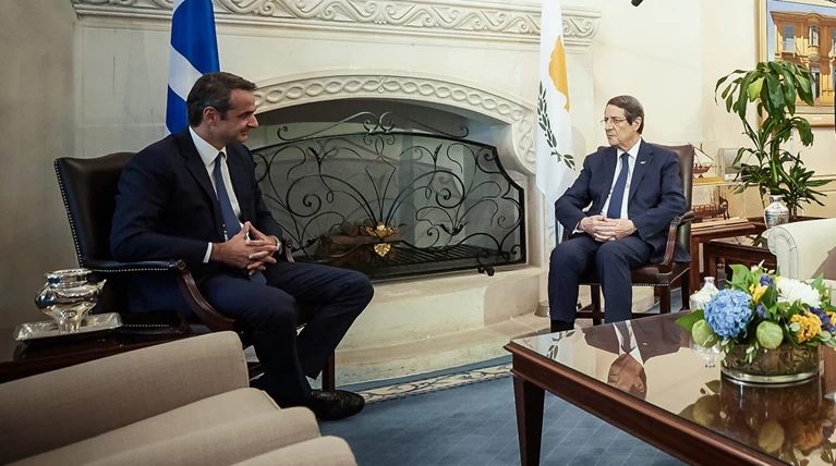 Συνάντηση Μητσοτάκη-Αναστασιάδη την Τρίτη στο Μέγαρο Μαξίμου