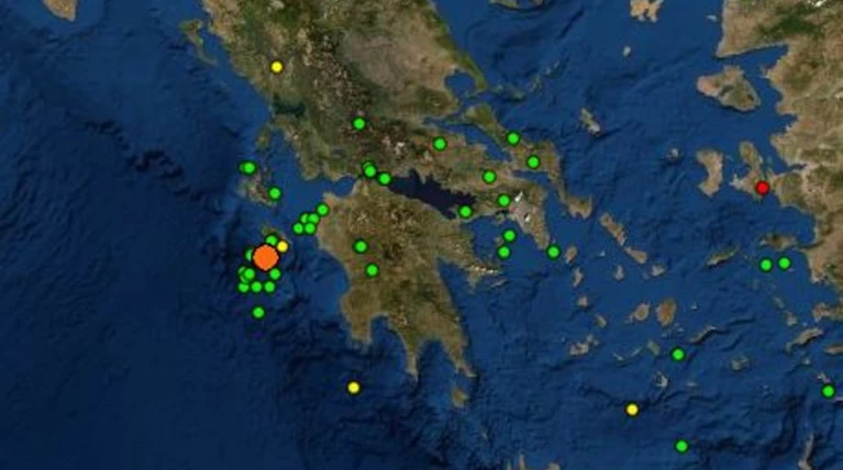 Σεισμική δόνηση 4,5 Ρίχτερ στη Ζάκυνθο