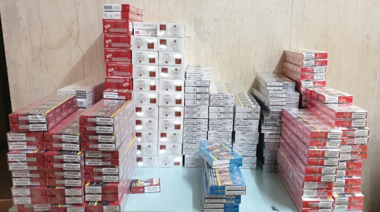 Κατασχέθηκαν πάνω από 3.300 πακέτα λαθραία τσιγάρα
