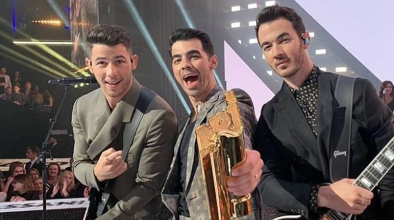 Jonas Brothers: Διεθνής Καλλιτέχνης της Χρονιάς στα 2019 LOS40 Music Awards