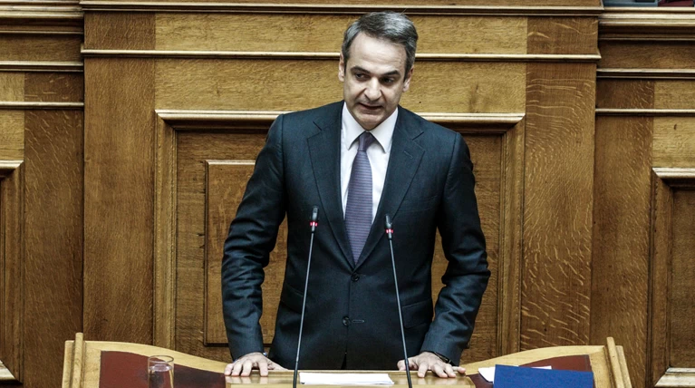 Παρέμβαση Μητσοτάκη στη Βουλή για Τουρκία και φορολογικό