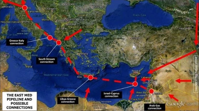 Τι είναι ο EAST-MED- Πώς αναβαθμίζει την γεωστρατηγική θέση της Ελλάδας