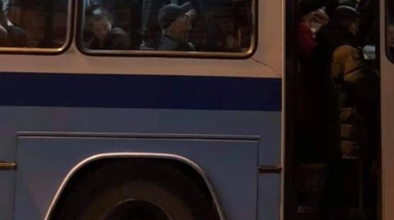 Επιβάτες λεωφορείου "στον αέρα" στη Θεσσαλονίκη
