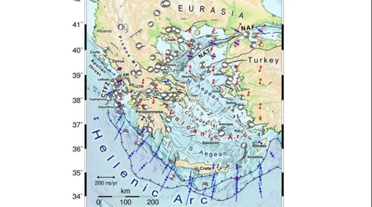 Έλληνες γεωεπιστήμονες ετοιμάζουν τον πρώτο Σεισμοτεκτονικό Άτλαντα