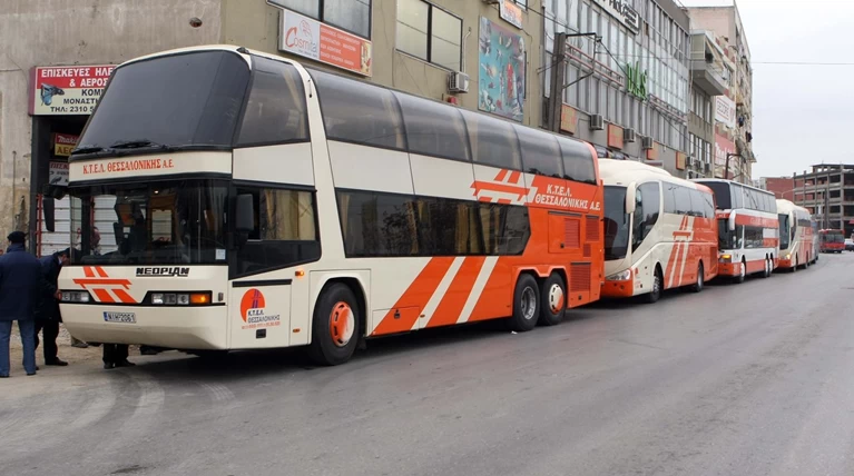 Θεσσαλονίκη: Έτοιμα να κυκλοφορήσουν 40 σύγχρονα λεωφορεία των ΚΤΕΛ