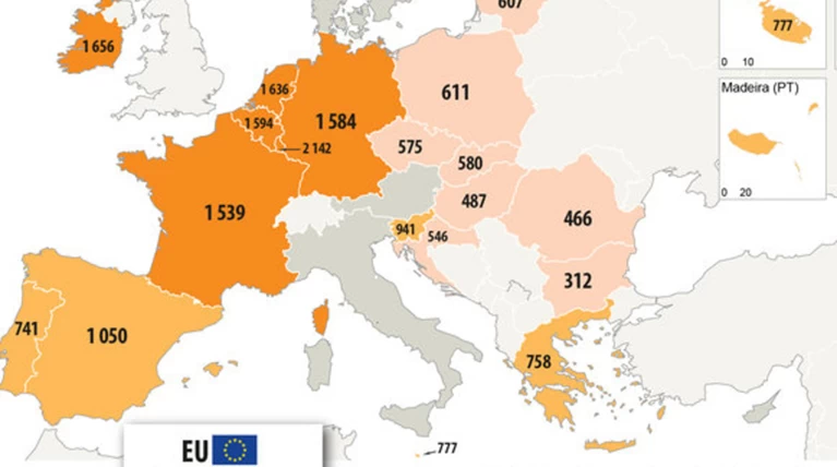 Πόσο είναι ο κατώτατος μισθός στην Ευρώπη - Που βρίσκεται η Ελλάδα
