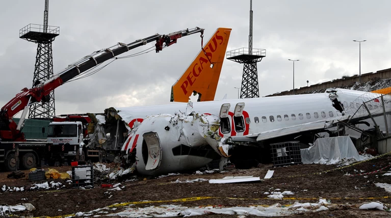 Τουρκία: Προσγείωση τρόμου για την Pegasus Airlines-Βίντεο
