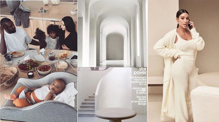 To total white σπίτι της Κιμ Καρντάσιαν είναι βγαλμένο από όνειρο-Εικόνες