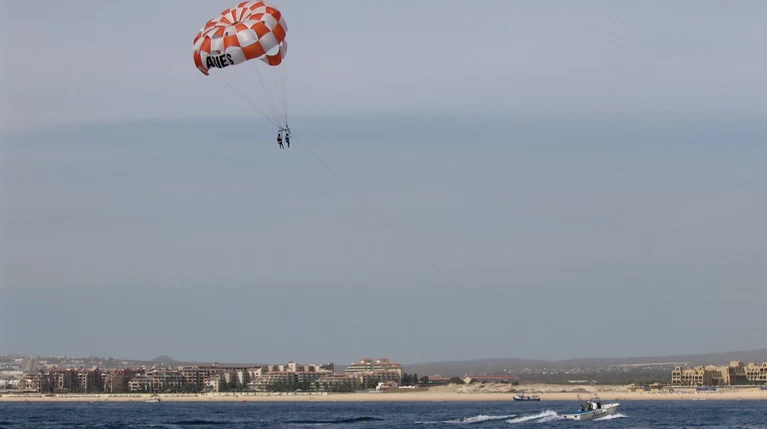 parasailing