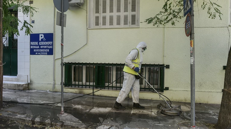 Γηροκομείο Απολύμανση Άγιος Παντελεήμονας