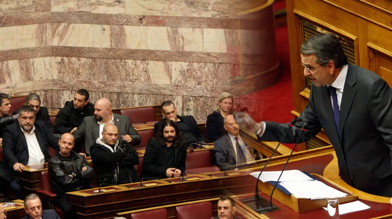 Εκτός νόμου θέτει ο Σαμαράς τη Χρυσή Αυγή