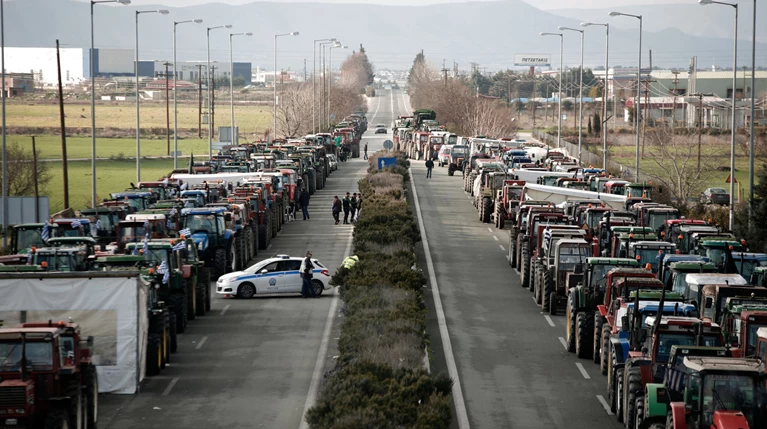 Χιλιάδες στο αγροτικό συλλαλητήριο