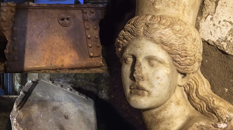 Αμφίπολη: Η κεφαλή της Σφίγγας έχει βάρος 80 κιλά