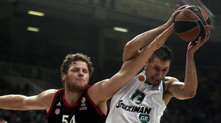 Euroleague:Παναθηναϊκός- Μπάγερν 87-72