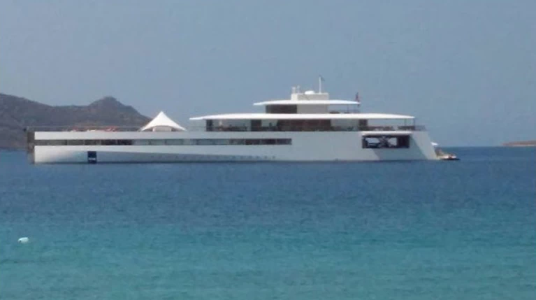 Στη Σάμο η υπερπολυτελής θαλαμηγός του Steve Jobs