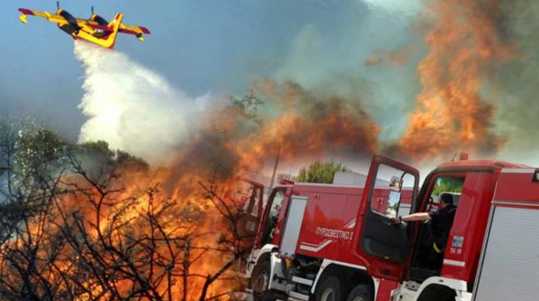 Πολύ υψηλός κίνδυνος πυρκαγιάς σε Αττική-Στερεά Ελλάδα, τη Δευτέρα 3/8