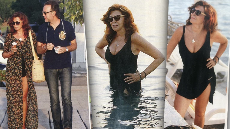 Η Ντενίση με τον πρώην και μαγιό! Δείτε τις διακοπές της