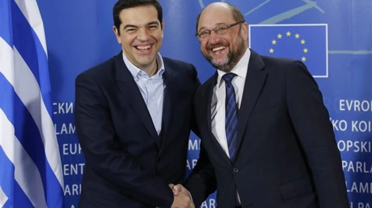 Να προστεθεί ο Σουλτς στο κουαρτέτο ζητεί ο Τσίπρας