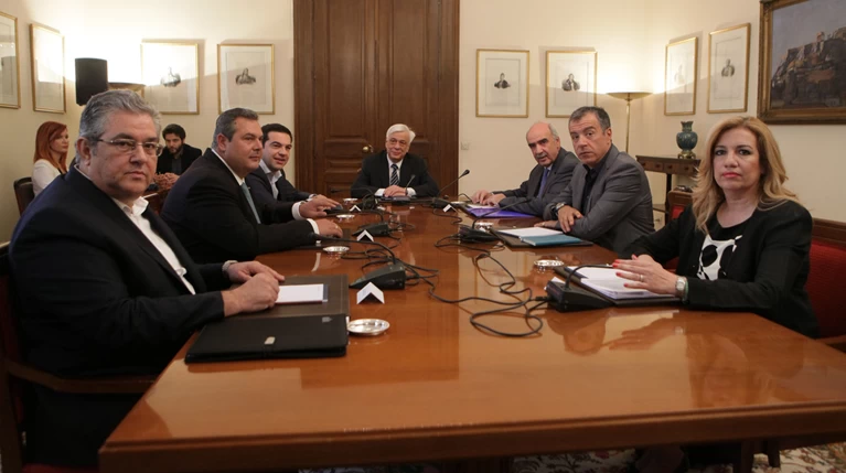 Σκληρό ροκ για τη Θάνου και τη σύσκεψη των αρχηγών