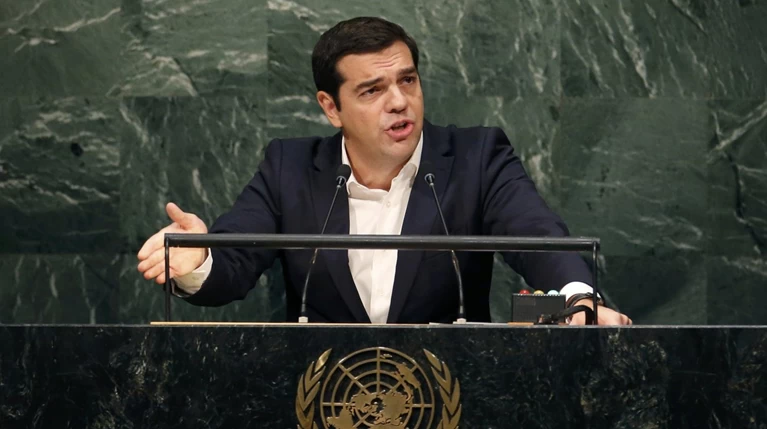 Το θέμα του χρέους έθεσε ξανά ο Τσίπρας στον ΟΗΕ