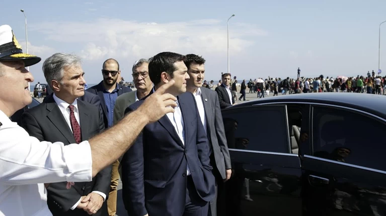 Αδειασε η Μυτιλήνη από πρόσφυγες πριν την επίσκεψη Τσίπρα-Φάιμαν