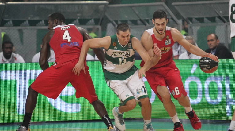 Μπάσκετ Α1: Παναθηναϊκός-Ολυμπιακός 73-69