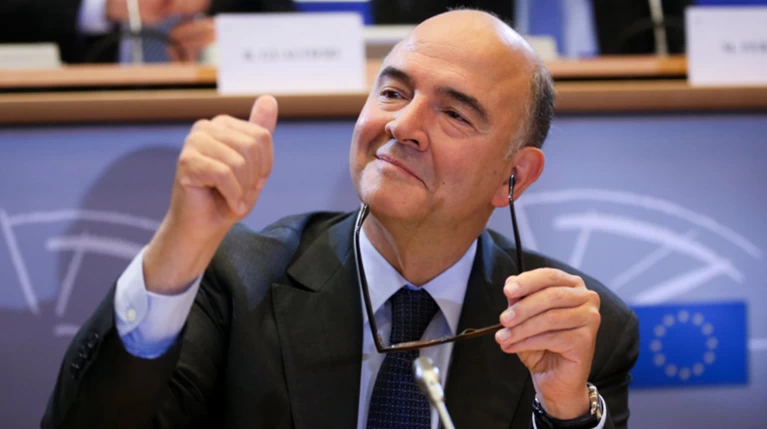 Μοσκοβισί: Η ελληνική κυβέρνηση τα πάει καλά - θα λάβει τα €3 δισ.