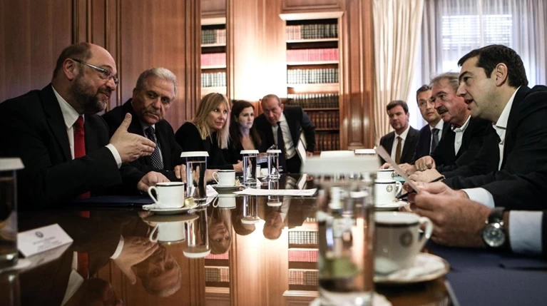 Οι προσδοκίες της Αθήνας από την επίσκεψη Σουλτς