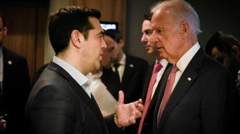 Τηλεφωνική επικοινωνία Τσίπρα - Μπάιντεν